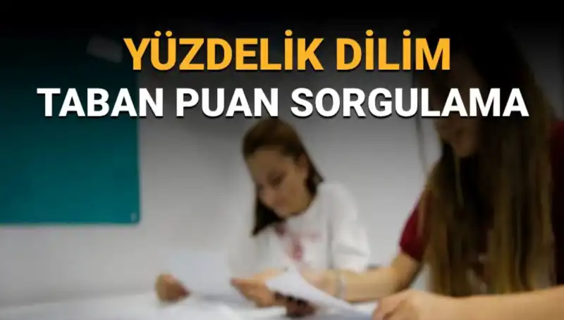 LGS 2025 Taban Puanları ve Yüzdelik Dilim Sorgulama Uygulaması